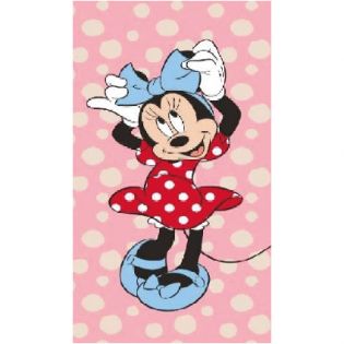 K10-TOALLA MINNIE 70 X 140 CM