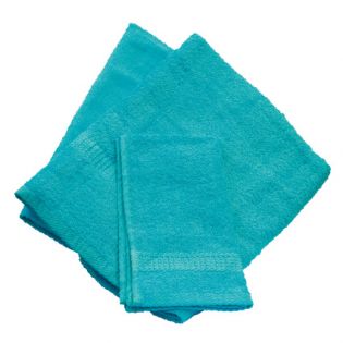 K11-SET TRES TOALLAS TURQUESA