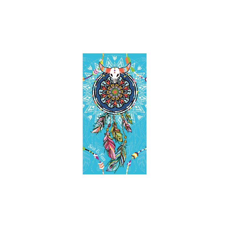 K20-TOALLA ATRAPASUEÑOS 75 X 150 CM