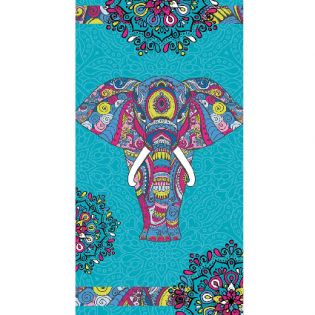 K21-TOALLA ELEFANTE 75 X 150 CM