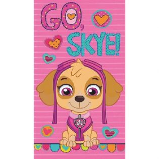 K23-TOALLA MICROFIBRA PAW PATROL 70 X 140 CM