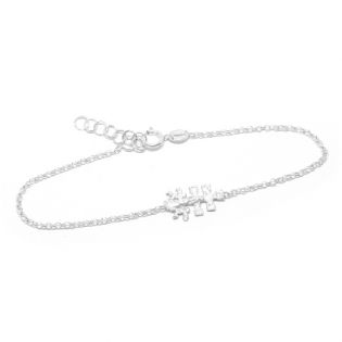 JJ38-PULSERA PLATA CRUZ CARAVACA