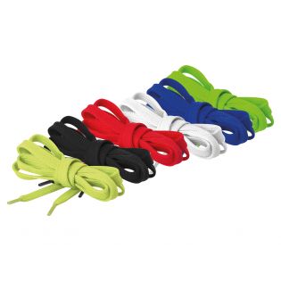 SET DE 6 PARES DE CORDONES DE COLORES 110 CM LONGITUD