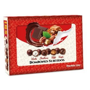 A10-ESTUCHE BOMBONES SURTIDOS 250 GRS.