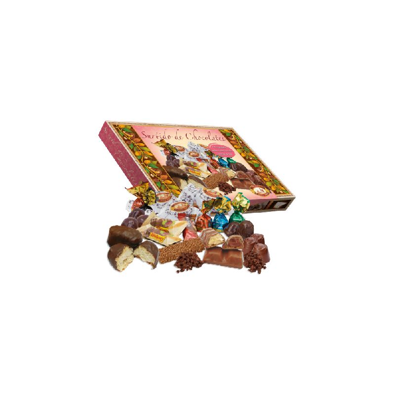 A21-ESTUCHE SURTIDO DE CHOCOLATES 380 GRS.