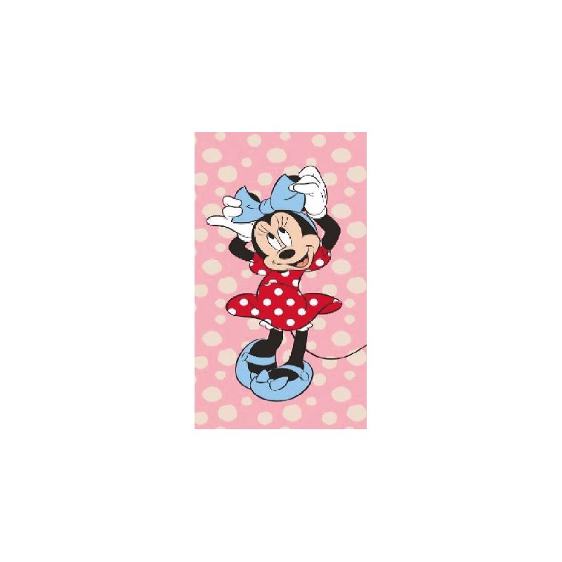 K10-TOALLA MINNIE 70 X 140 CM