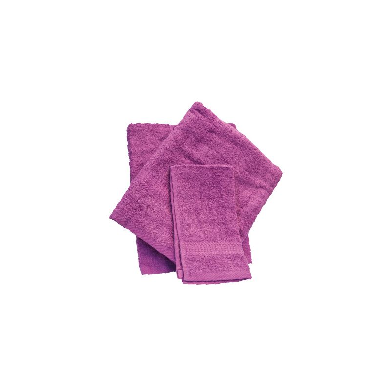 K17-SET TRES TOALLAS LILAS