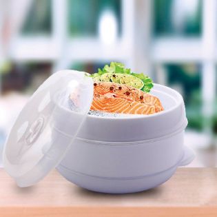 T39-COCINA AL VAPOR PARA MICROHONDAS