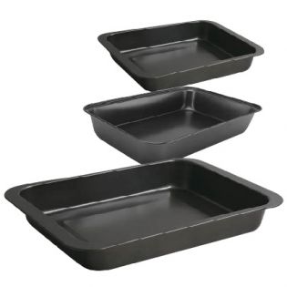 T46-SET 3 BANDEJAS HORNO QUTTIN