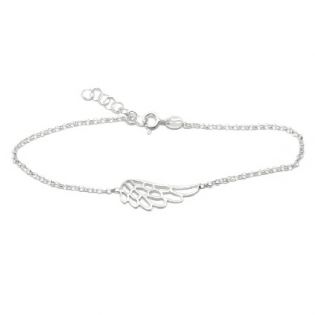 JJ28-PULSERA PLATA ALA DE ANGEL