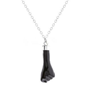 JJ8-COLGANTE TALISMAN HIGA NEGRO