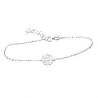 JJ26-PULSERA PLATA ARBOL DE LA VIDA