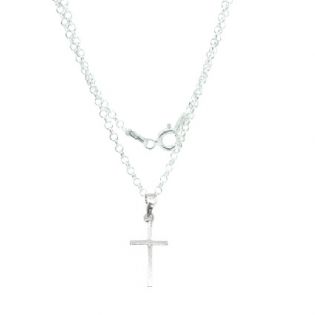 JJ52-COLGANTE CRUZ CON CADENA