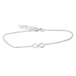 JJ45-PULSERA PLATA INFINITO