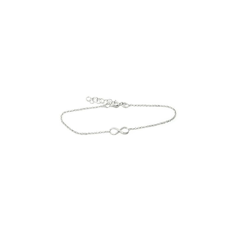 JJ45-PULSERA PLATA INFINITO