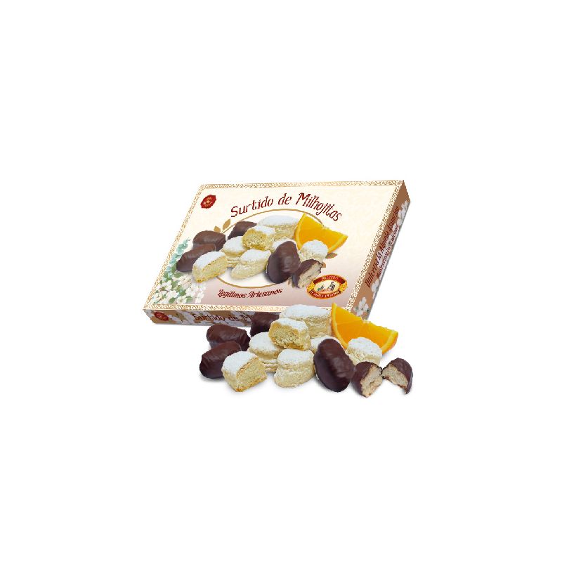 A28-ESTUCHE SURTIDO DE MILHOJITAS 450 GRS.
