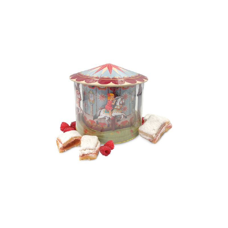 A27-CARRUSEL CABALLITOS CON HOJALDRADAS RELLENAS 300 GRS