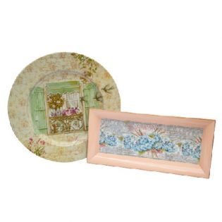 R50-SET 2 BANDEJAS VINTAGE