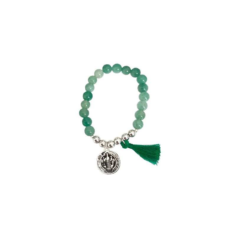 JJ27-PULSERA CUARZO VERDE SAN BENITO