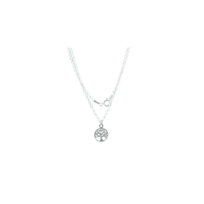 JJ76-COLGANTE PLATA ARBOL DE LA VIDA