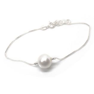 JJ64-PULSERA PLATA PERLA