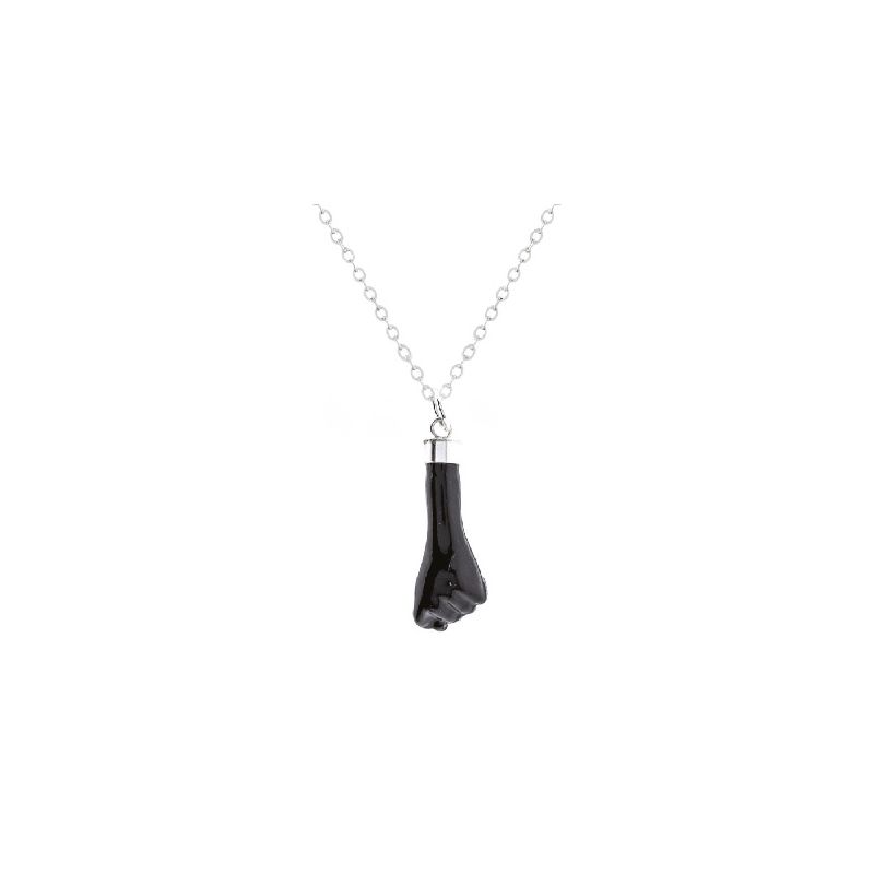 JJ8-COLGANTE TALISMAN HIGA NEGRO