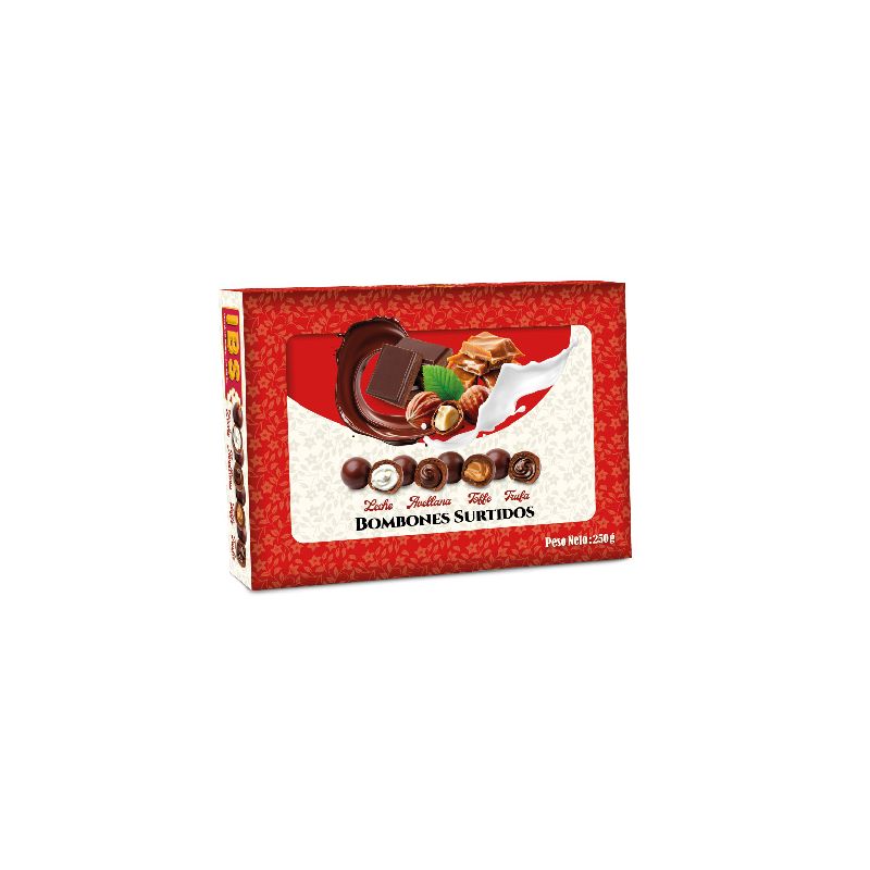 A10-ESTUCHE BOMBONES SURTIDOS 250 GRS.