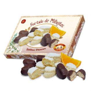 A28-ESTUCHE SURTIDO DE MILHOJITAS 450 GRS.